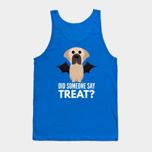 St Bernard Halloween Trick or Treat Tank Top